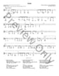 Fever piano sheet music cover